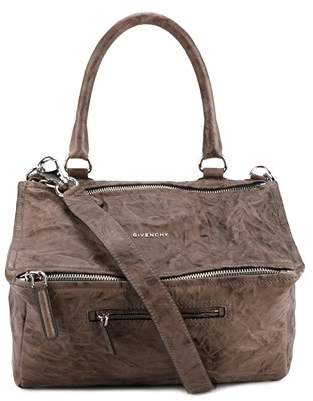 Givenchy Women's Grey Leather Shoulder Bag