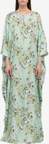 Thumbnail for your product : Emilio Pucci Africana Print Silk Kaftan Maxi Dress