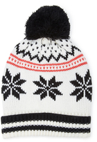 Thumbnail for your product : Forever 21 FOREVER 21+ Fair Isle Pompom Beanie