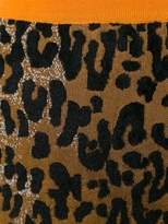Thumbnail for your product : Stella McCartney cheetah print jacquard skirt