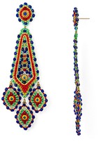 Thumbnail for your product : Miguel Ases Beaded Drop Earrings