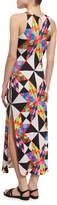 Thumbnail for your product : Mara Hoffman Fractals Printed Midi Coverup Dress