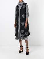 Thumbnail for your product : Jil Sander sleeveless embroidered coat