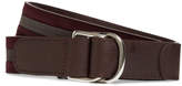 Thumbnail for your product : Brooks Brothers Stripe Suede D-Ring Belt