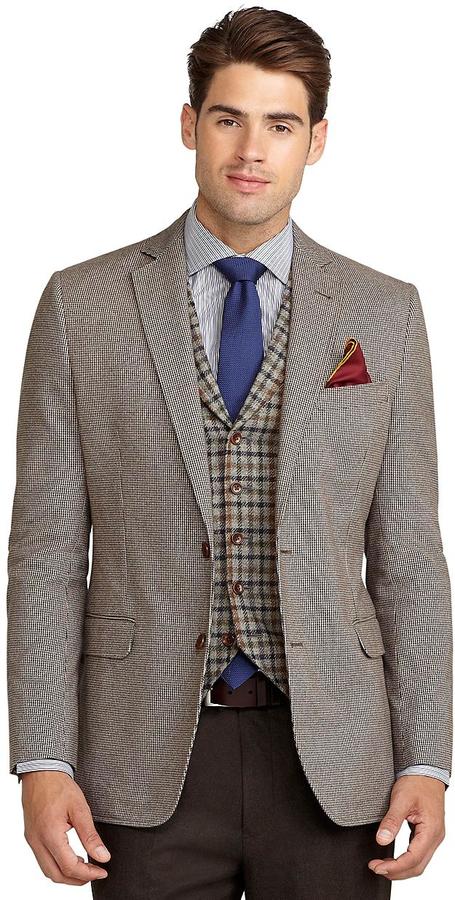 Brooks Brothers Fitzgerald Fit Houndstooth Sport Coat - ShopStyle ...