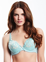 Thumbnail for your product : Lepel Pale Blue Fiore Padded Plunge Bra
