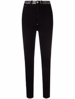 Thumbnail for your product : Philipp Plein Stones super high waist jeggings