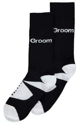 George Black Groom Fresh Feel Socks