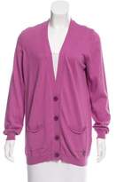 Thumbnail for your product : See by Chloe Long Sleeve V-Neck Cardigan