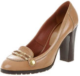 Thumbnail for your product : Marc Jacobs Patent Leather Round-Toe Pumps