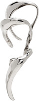 Thumbnail for your product : Alexander McQueen Silver Triple Ear Cuff
