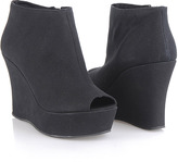 Thumbnail for your product : Forever 21 Canvas Peep Toe Wedges