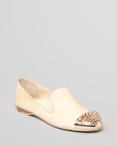 Thumbnail for your product : Boutique 9 Smoking Flats - Yendo Studded Toe