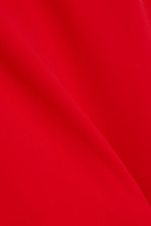 Thumbnail for your product : Calvin Klein Collection Hannelisa Silk-chiffon Dress - Red