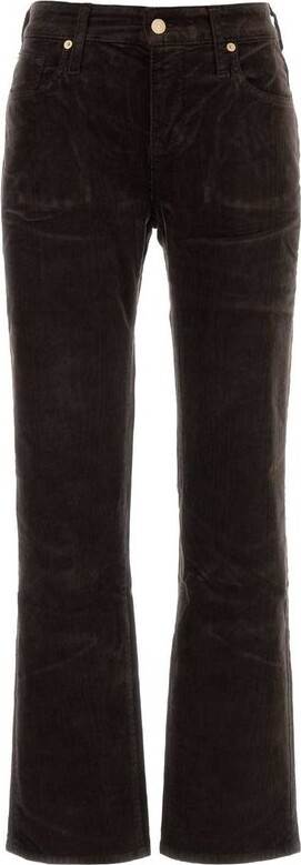 7 For All Mankind Calie Straight Corduroy Pants