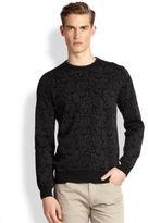 Thumbnail for your product : Saks Fifth Avenue Paisley Jacquard Crewneck Sweater