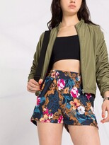 Thumbnail for your product : adidas Floral-Print Shorts