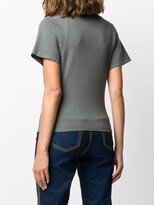 Thumbnail for your product : Vivienne Westwood heart-print cowl-neck T-shirt
