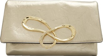 Alexis Bittar Pave Pillow Leather Clutch Bag