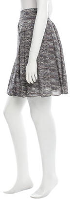 Tory Burch Silk A-line Skirt