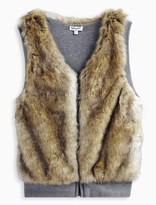 Thumbnail for your product : Splendid Girl Reversible Faux Fur Vest