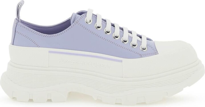 Alexander McQueen Women's Purple Sneakers & Athletic Shoes | ShopStyle