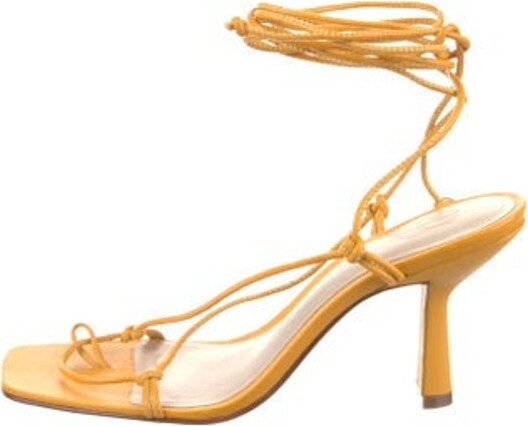 porte & paire suede sandals