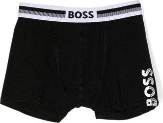 BOSS Kidswear Set Of Two Logo Boxers - ShopStyle Boys' Underwear