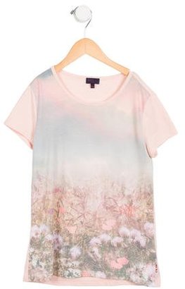 Paul Smith Junior Girls' Floral Print T-Shirt