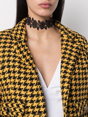 Manokhi Cotton Lace Choker Necklace