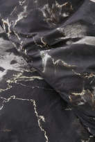Thumbnail for your product : Urban Outfitters Midnight Marble Duvet Cover