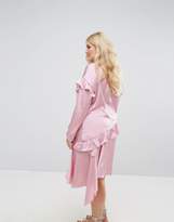 Thumbnail for your product : Alice & You Long Sleeve Shift Dress With Ruffle Layers