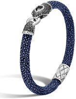 Thumbnail for your product : John Hardy Legends Cobra Silver Lava Head Bracelet, Size Medium