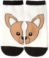 Thumbnail for your product : Forever 21 chihuahua face ankle socks