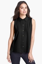 Thumbnail for your product : Kenneth Cole New York 'Sander' Layered Back Blouse (Regular & Petite)