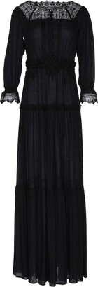 Elisabetta Franchi Maxi Dress Black