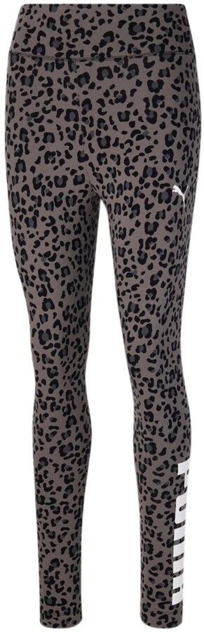 New Ladies Leopard FlorescentPink Lace Insert Laser Cut Ripped Leggings Jennings 