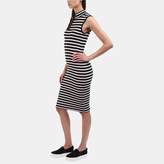 Thumbnail for your product : ATM Anthony Thomas Melillo Striped Rib-Knit Dress