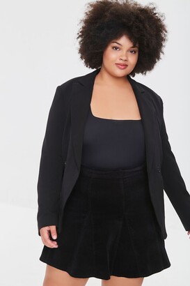 plus size mini skirts 50