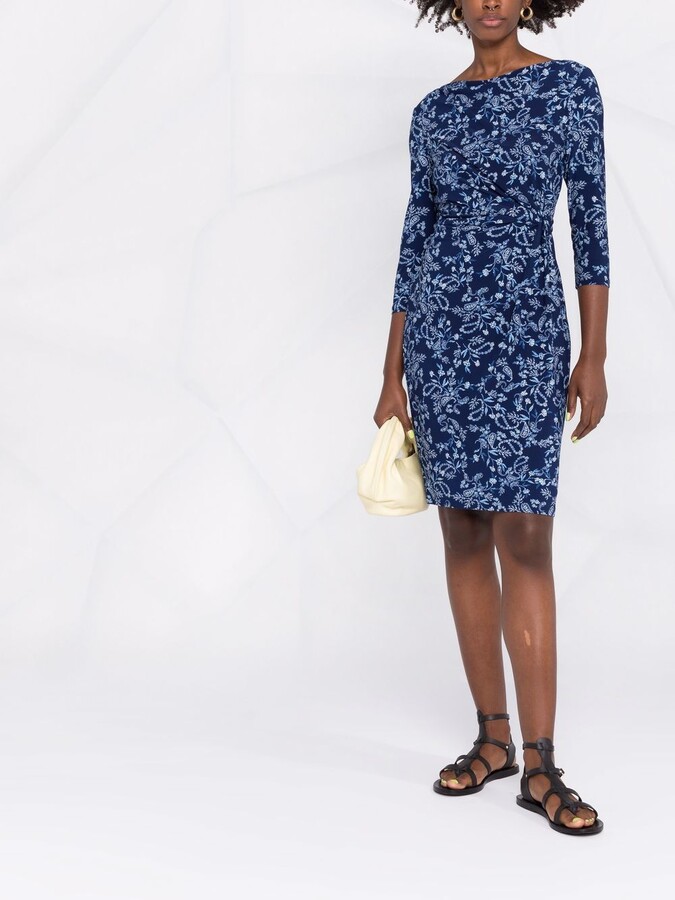 最適な材料 Dress Drapey トップス ワンピース レディース ラルフローレン Navy Pale French Dress Day スーツ セットアップ Www Janvier Labs Com