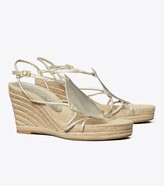 Thumbnail for your product : Tory Burch Diamond Patch Espadrille Wedge
