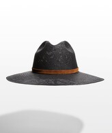 Thumbnail for your product : Janessa Leone Brigette Packable Wide-Brim Fedora Hat