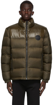 HUGO BOSS Khaki Down Biron Jacket - ShopStyle Outerwear