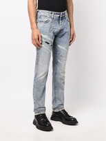 Thumbnail for your product : Just Cavalli Distressed-Finish Straight-Leg Jeans