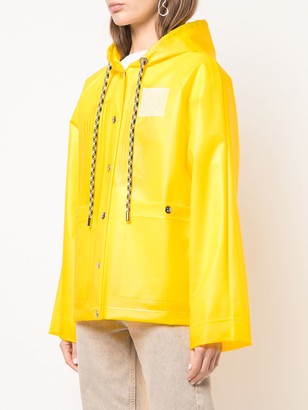 Proenza Schouler White Label PSWL Care Label short raincoat