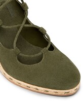 Thumbnail for your product : Tory Burch Heather Wedge Lace-Up Espadrille