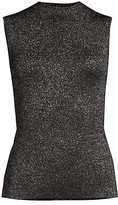 Thumbnail for your product : HUGO BOSS Friedy Lurex Virgin Wool-Blend Sleeveless Top