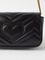 Thumbnail for your product : Gucci GG Marmont Super Mini Leather Cross-body Bag