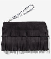 Thumbnail for your product : Express Fringed Chain Handle Clutch
