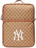 Thumbnail for your product : Gucci Medium backpack with NY Yankees patch